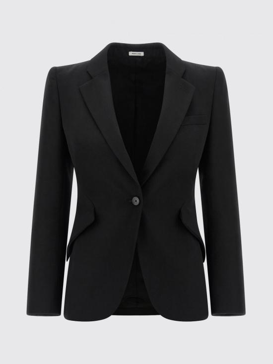 25FW 알렉산더 맥퀸 자켓 847014QJAAC 1000 Black