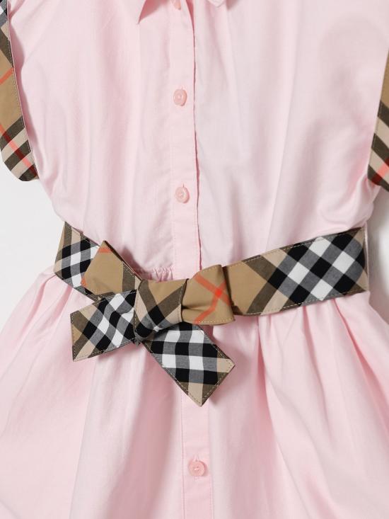 26SS [키즈] 버버리 원피스 8117379 A1439 Pink - BURBERRY