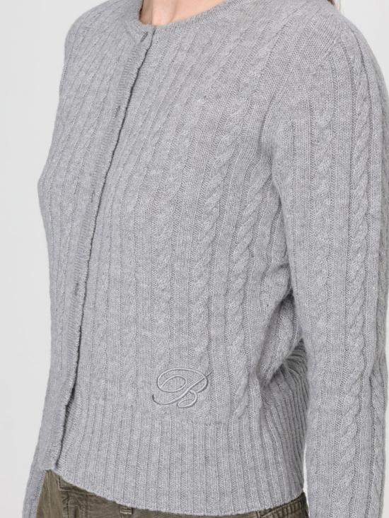 25FW 블루마린 스웨터 2M633A N0979 Grey - BLUMARINE