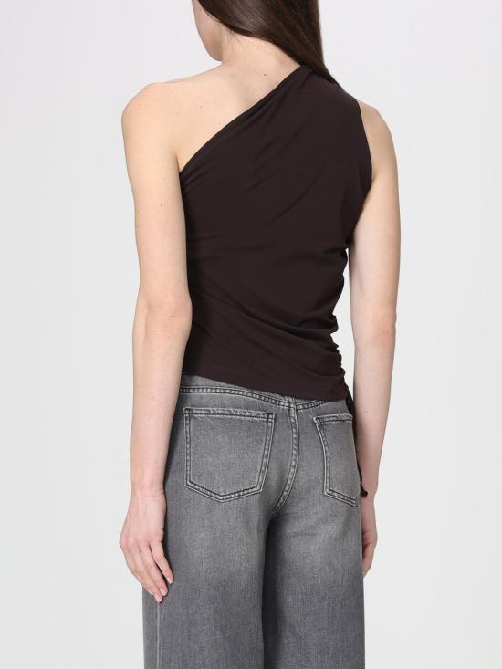 26SS 핑코 민소매 티셔츠 106544A37V M28 Brown - PINKO