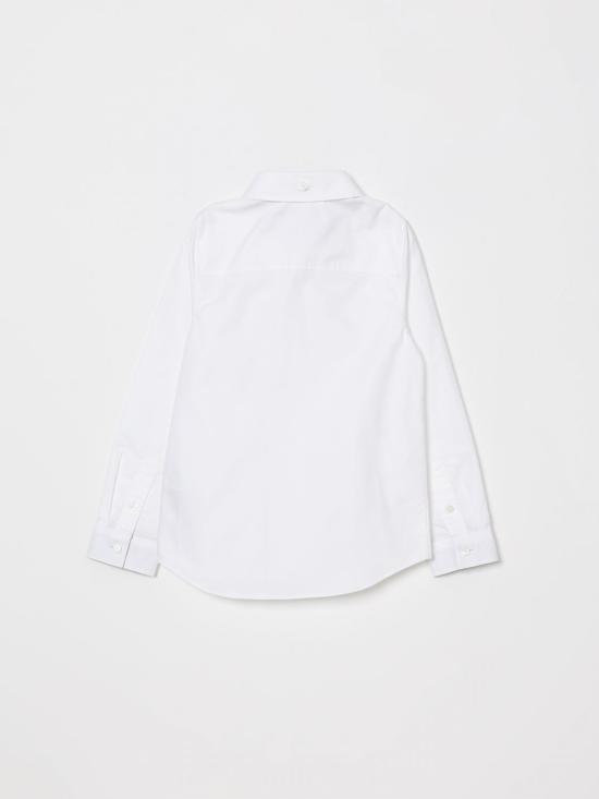 26SS [키즈] 버버리 셔츠 8117168 A1464 White - BURBERRY