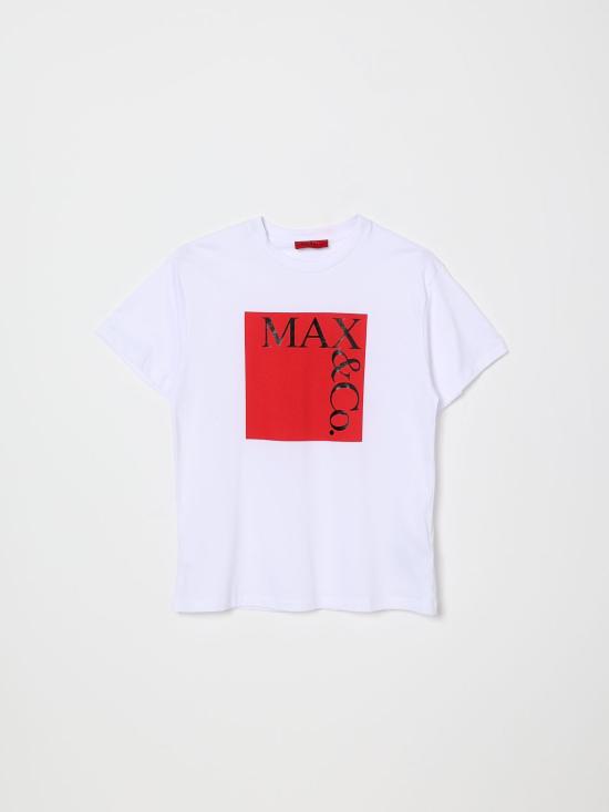 26SS [키즈] 막스앤코 티셔츠 MX0005MX057 MX10C White