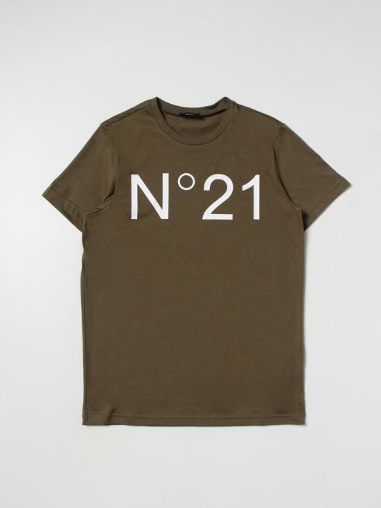 25FW [키즈] 누메로벤투노 티셔츠 N21173N0153 0N509 Green