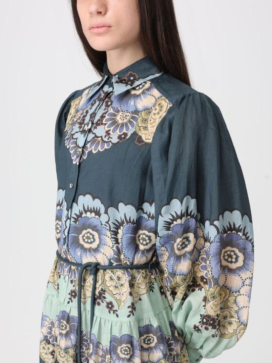 25FW 알레메 롱 원피스 5216D Blue - ALEMAIS