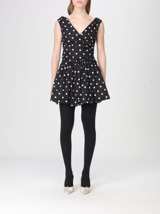 26SS 셀프 포트레이트 롱 원피스 RS26209SB Black