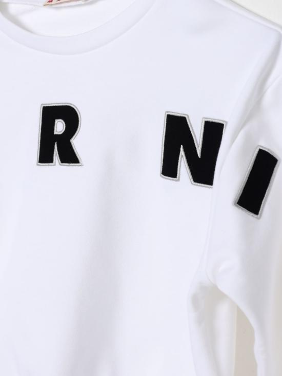 26SS [키즈] 마르니 풀오버 M01193M00V0 0M100 White - MARNI