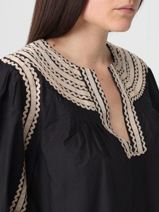 26SS 울라 존슨 블라우스 PS260210 NOI Black - ULLA JOHNSON