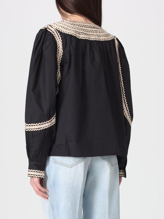 26SS 울라 존슨 블라우스 PS260210 NOI Black - ULLA JOHNSON