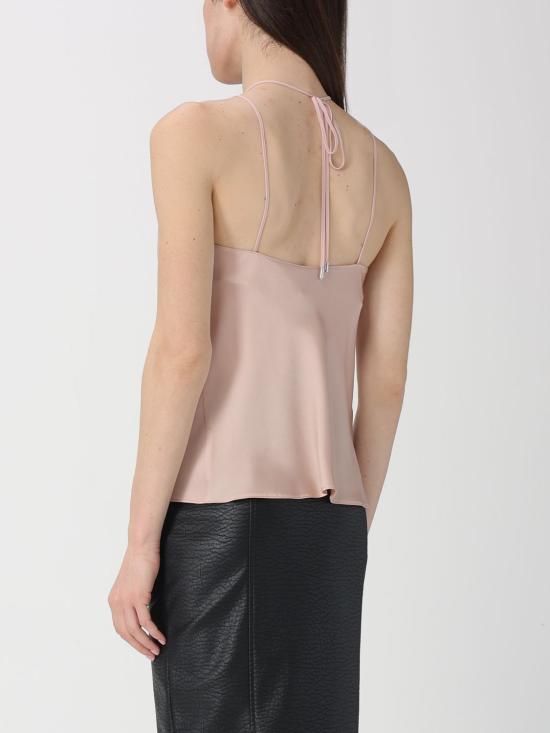 26SS 핑코 민소매 티셔츠 106621A1Y5 Q35 Pink - PINKO