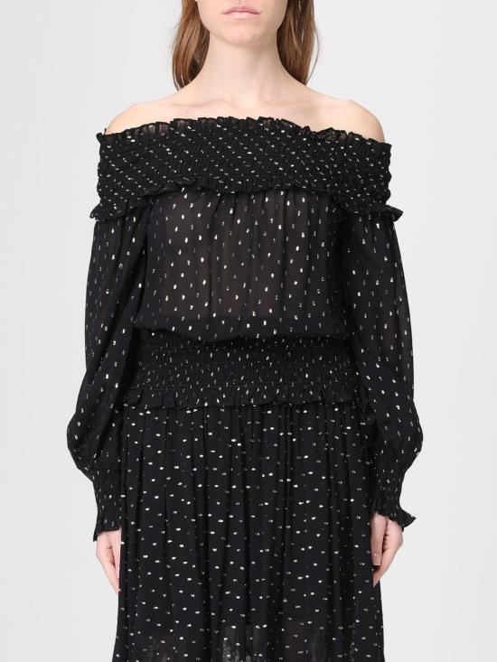 26SS 셀프 포트레이트 긴팔 티셔츠 RS26156TBB Black