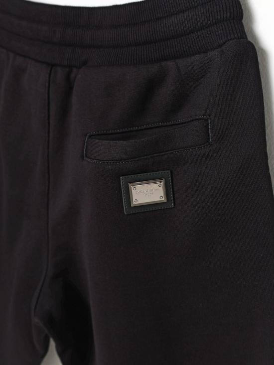 26SS [키즈] 돌체앤가바나 쇼츠/버뮤다 L4JQD4G7P1V N0000 Black - DOLCE & GABBANA