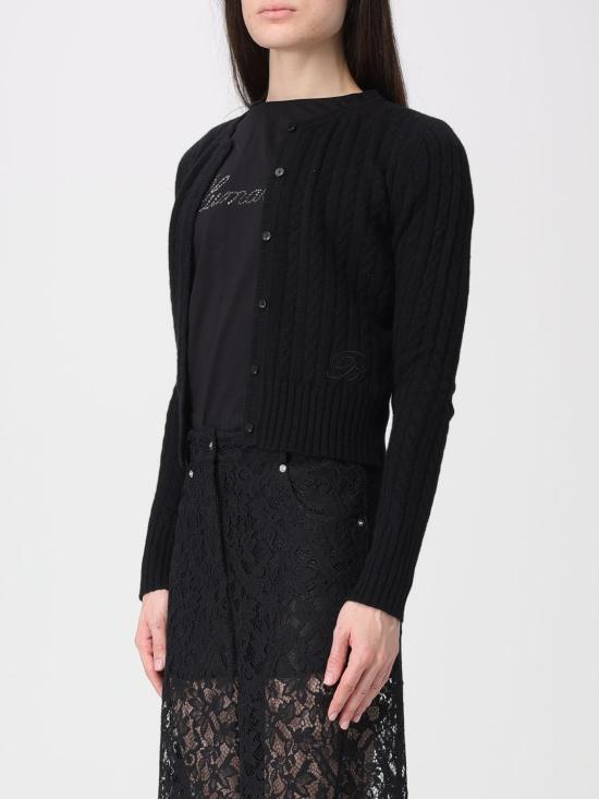 25FW 블루마린 스웨터 2M633A N0990 Black - BLUMARINE