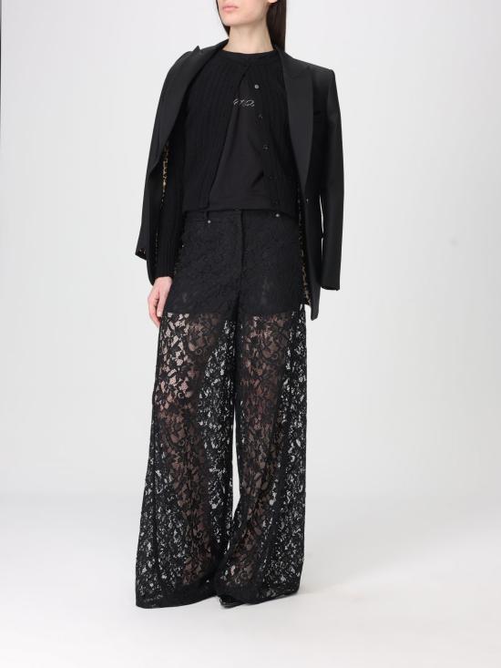 25FW 블루마린 반팔 티셔츠 2T107A N0990 Black - BLUMARINE