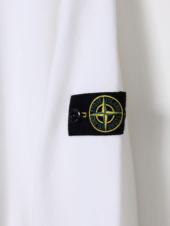 26SS [키즈] 스톤 아일랜드 풀오버 6100004S0040 V0001 White - STONE ISLAND
