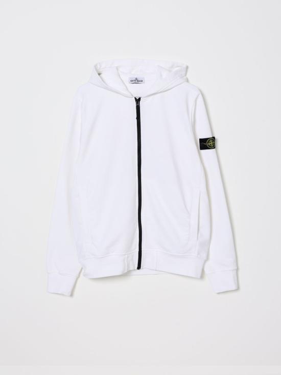 26SS [키즈] 스톤 아일랜드 풀오버 6100004S0040 V0001 White