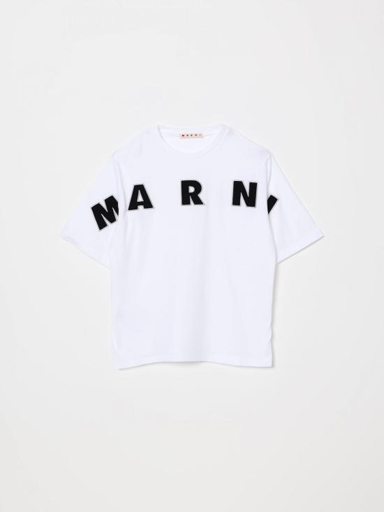 26SS [키즈] 마르니 티셔츠 M01733M00RF 0M100 White