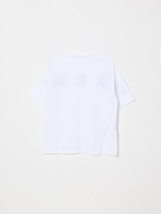 26SS [키즈] 마르니 티셔츠 M01733M00RF 0M100 White - MARNI