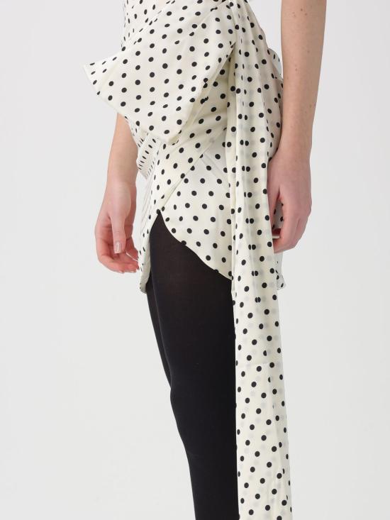 26SS 셀프 포트레이트 롱 원피스 RS26002SC CREAM Yellow Cream - SELF PORTRAIT