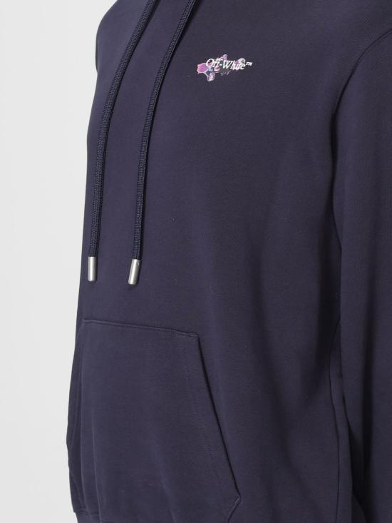 26SS 오프화이트 스웨터 OWBB064S26FLE003 4901 Navy - OFF WHITE