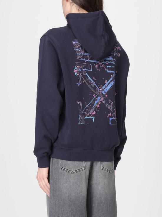 26SS 오프화이트 스웨터 OWBB064S26FLE003 4901 Navy - OFF WHITE