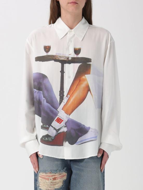 25FW 까르네 볼렌떼 긴팔 셔츠 AW25LSS0202 White