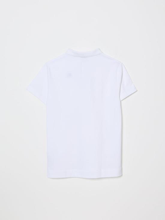 26SS [키즈] 버버리 폴로 셔츠 8117368 A1464 White - BURBERRY