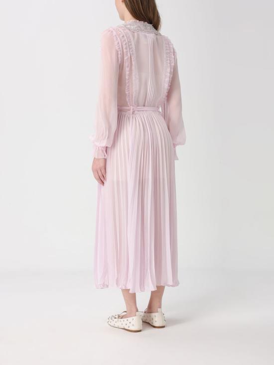 26SS 셀프 포트레이트 롱 원피스 RS26034MP Pink - SELF PORTRAIT