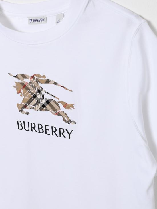 26SS [키즈] 버버리 티셔츠 8120352 A1464 White - BURBERRY