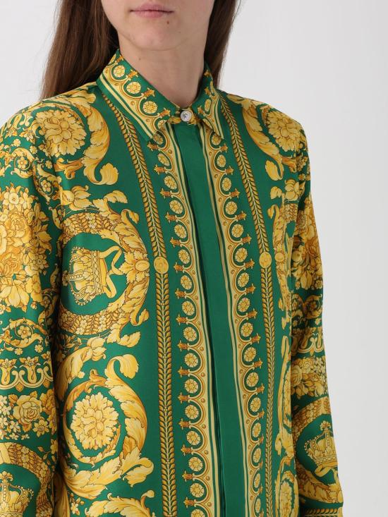 26SS 베르사체 셔츠 10013601A04236 5GD10 Emerald - VERSACE