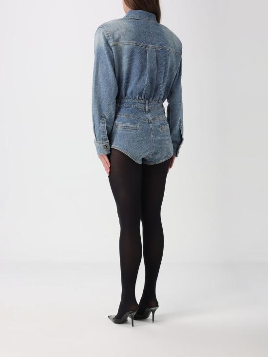 26SS 셀프 포트레이트 점프수트 RS26801JSABL Blue - SELF PORTRAIT