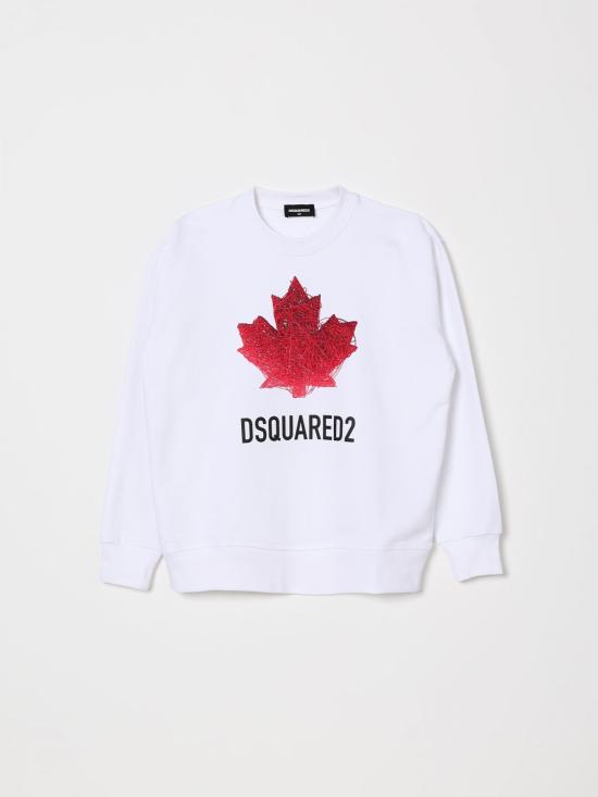 26SS [키즈] 디스퀘어드2 풀오버 DQ3193D0AGW DQ100 White