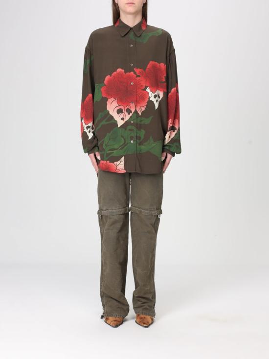 25FW 아워레가시 셔츠 W4252DH HELL OF WEEN PRINT Multicolor