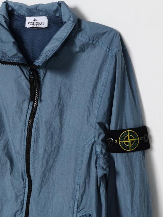 26SS [키즈] 스톤 아일랜드 캐주얼 자켓 4100002S0A23 V004A Blue - STONE ISLAND