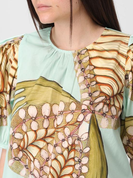 26SS 울라 존슨 반팔 티셔츠 PS260251 WABLO Multicolor - ULLA JOHNSON