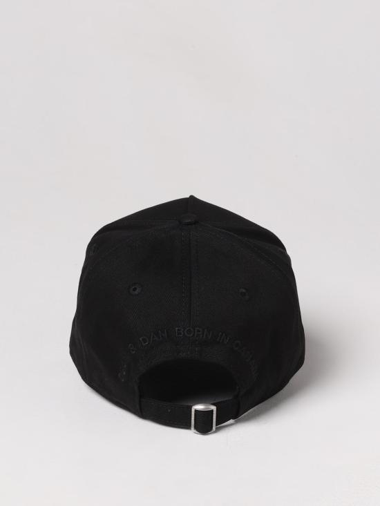 26FW 디스퀘어드2 볼캡 BCM401105C00001 M436 Black - DSQUARED2