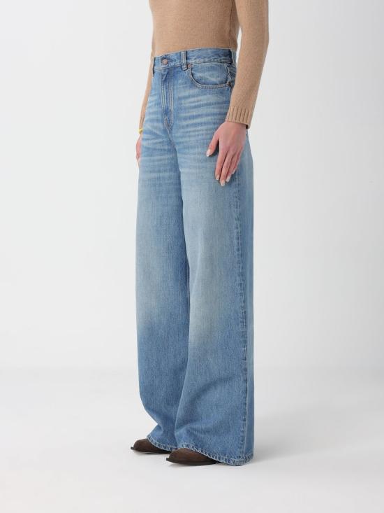 26SS 끌로에 데님 팬츠 CH26SDP02252 40R Gnawed Blue - CHLOE