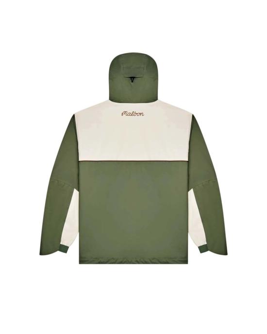  말본 자켓 골프 클라우드 버스트 포레이징 레인 재킷 올리브 - MALBON