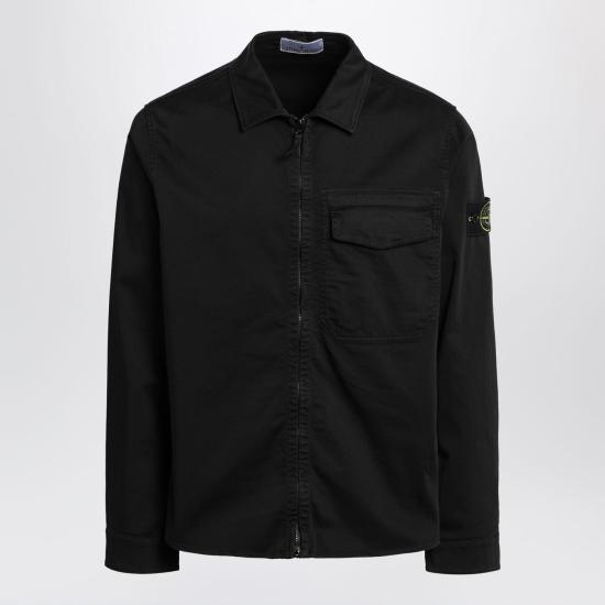 26SS 스톤 아일랜드 긴팔 셔츠 S151200015S0012 Black