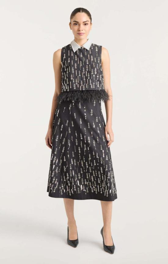  샹크 아 세트 블라우스 Cinq à Sept Selene Top - CINQ A SEPT