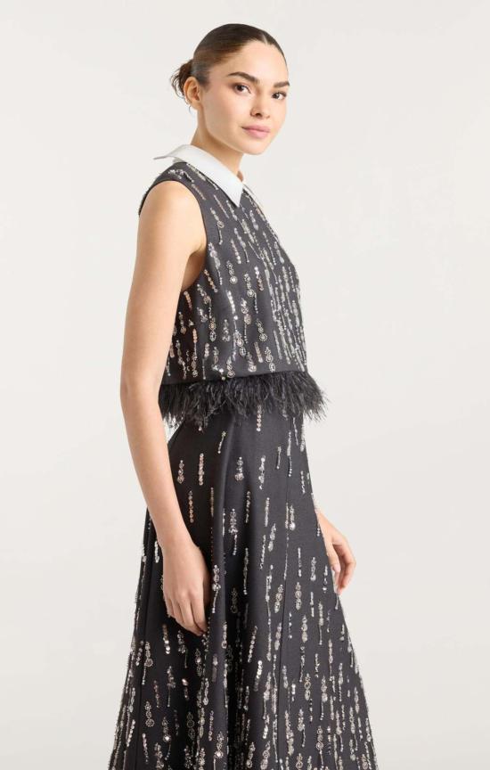  샹크 아 세트 블라우스 Cinq à Sept Selene Top - CINQ A SEPT