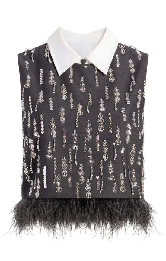  샹크 아 세트 블라우스 Cinq à Sept Selene Top - CINQ A SEPT