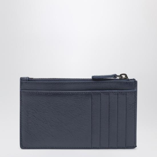26SS 발렌시아가 르 시티 롱 코인 앤 카드 홀더 8106072ABFY Blue - BALENCIAGA