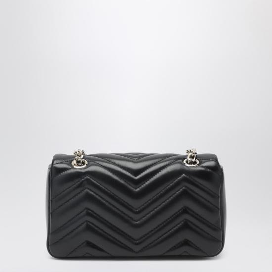 26SS 구찌 GG 마몽 스몰 숄더백 837280AAE38 Black - GUCCI