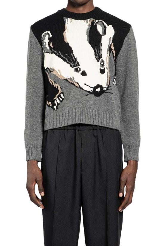 25FW 에스에스 달리 스웨터 SSDMA25070 SCOTTISHLAMBSWOOL GREY