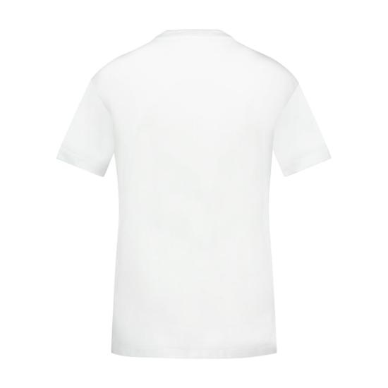 26SS 가니 베이직 저지 레오파드 릴렉스드 티셔츠 T4124 943 brown - GANNI