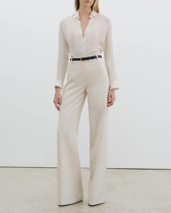  닐리로탄 스트레이트 팬츠 닐리 로탄 리버스 울  스톤 - NILI LOTAN