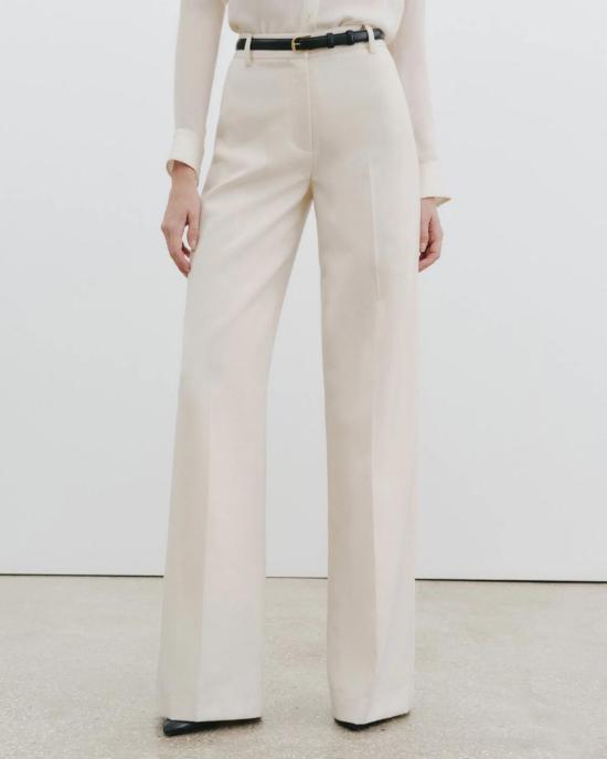  닐리로탄 스트레이트 팬츠 닐리 로탄 리버스 울  스톤 - NILI LOTAN