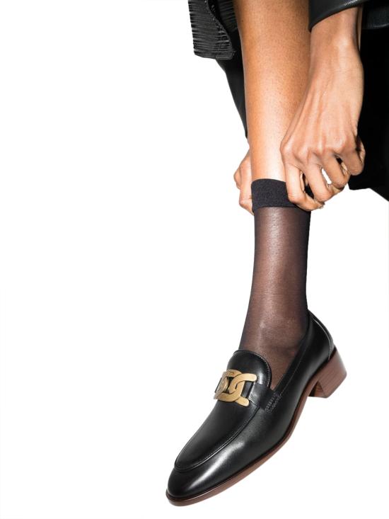  토즈 로퍼 XXW28K0FR00GOCB999 BLACK - TODS