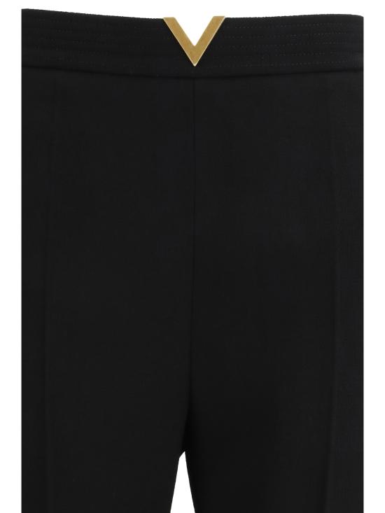 26SS 발렌티노 가라바니 스트레이트 팬츠 8B3RB7209Q0 0NO BLACK - VALENTINO GARAVANI