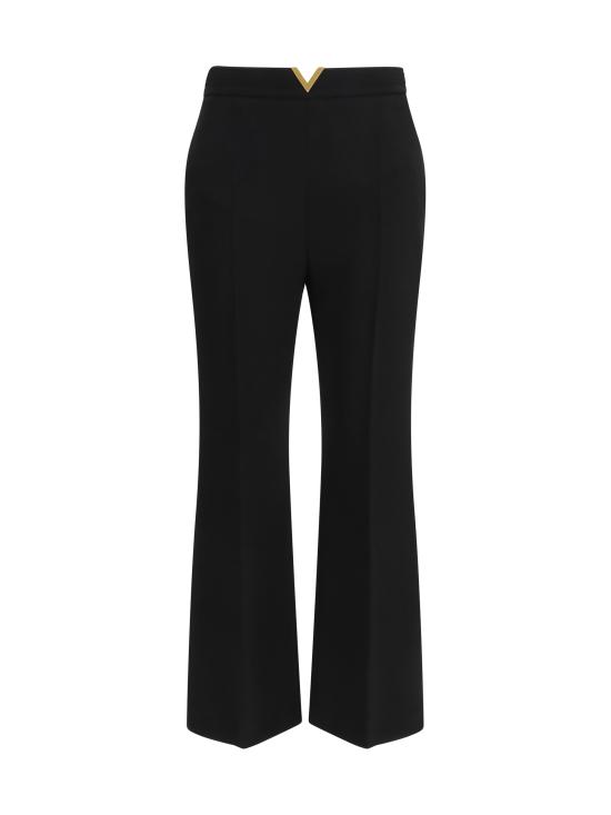 26SS 발렌티노 가라바니 스트레이트 팬츠 8B3RB7209Q0 0NO BLACK